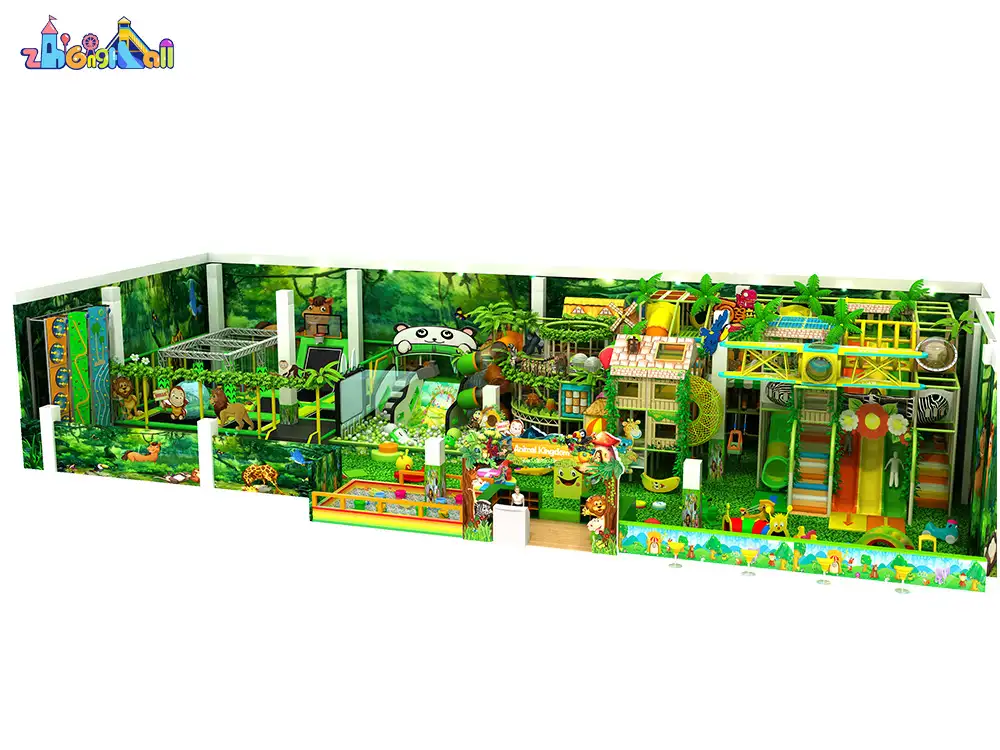 430㎡ Indoor Forest Playhouse with Slide