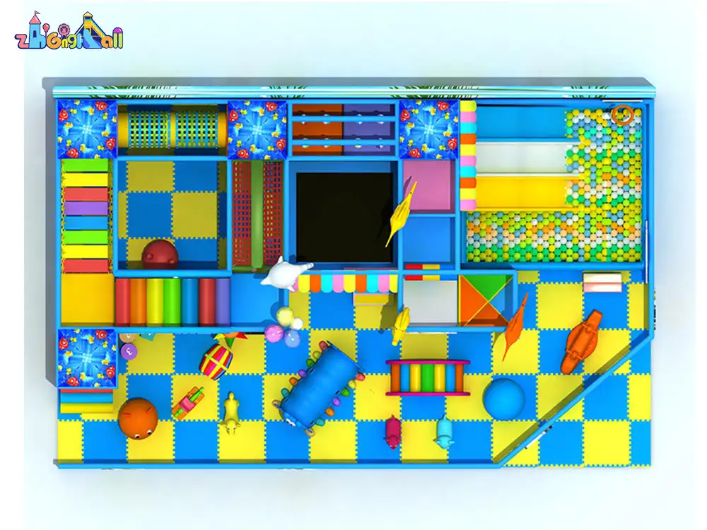 Ocean theme Customized design interrior playground