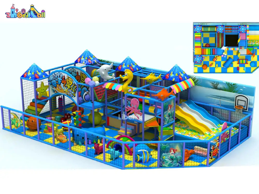 Ocean theme Customized design interrior playground