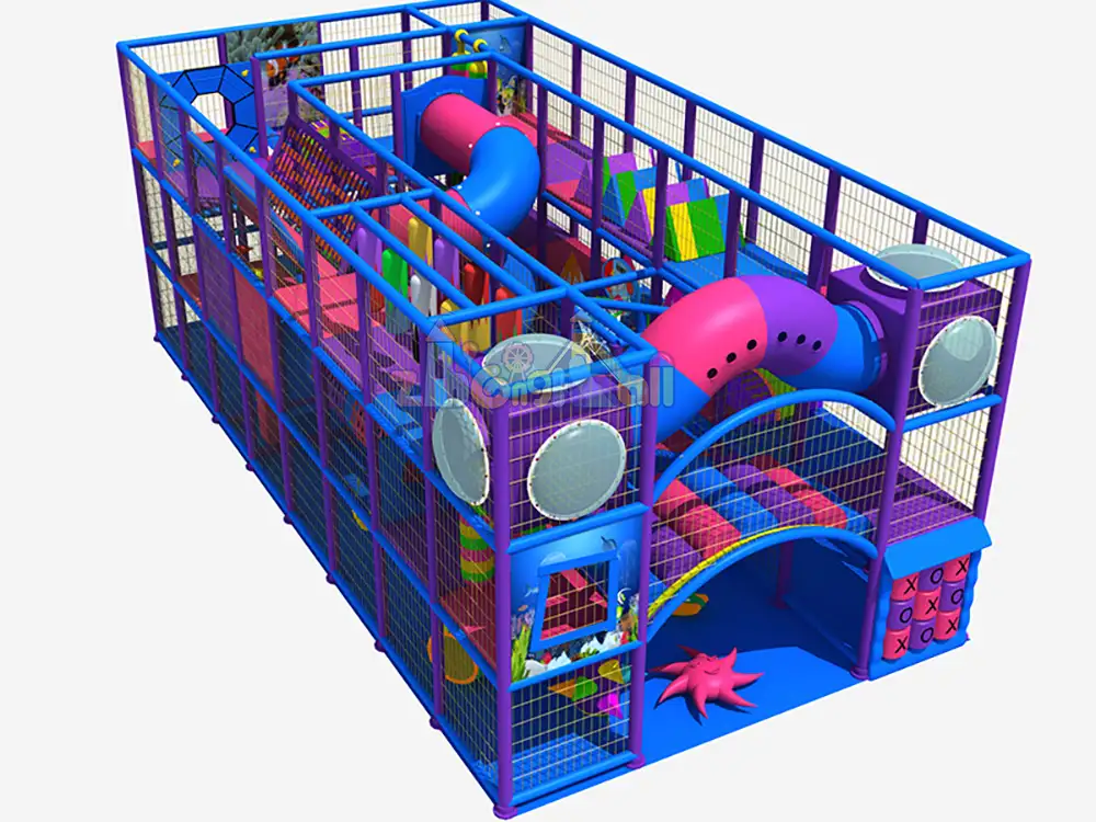 40㎡ Attractive Free Customized Design for Preschool Indoor Playground Equipment