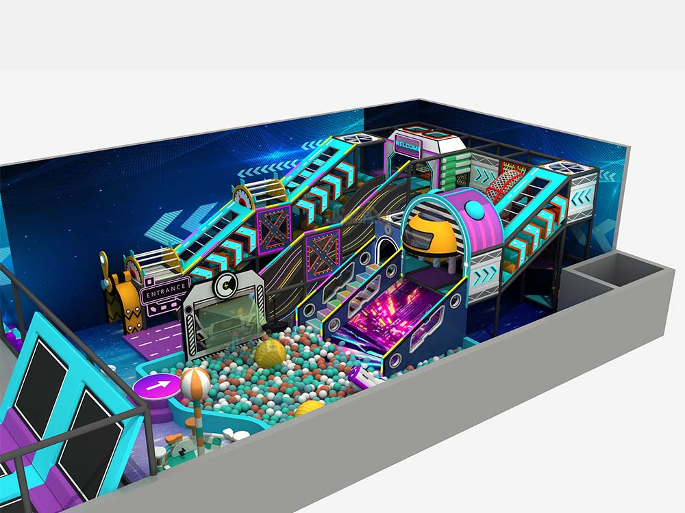 Colorful Children's Play Zone
