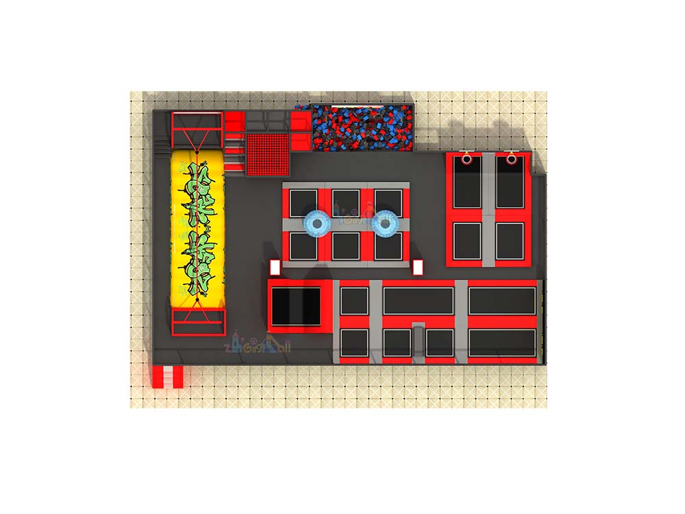 Full Indoor Trampoline Kit