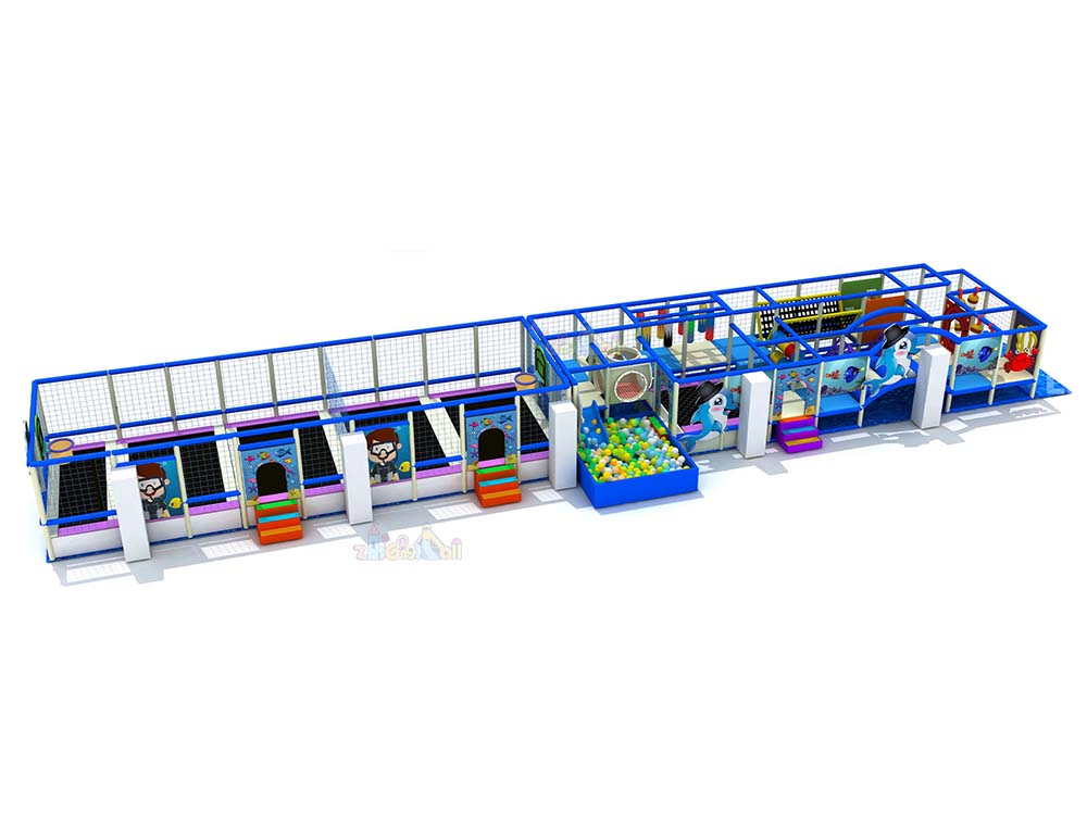 125㎡ Indoor Playground Equipment for Safe and Fun-Filled Play For Kids