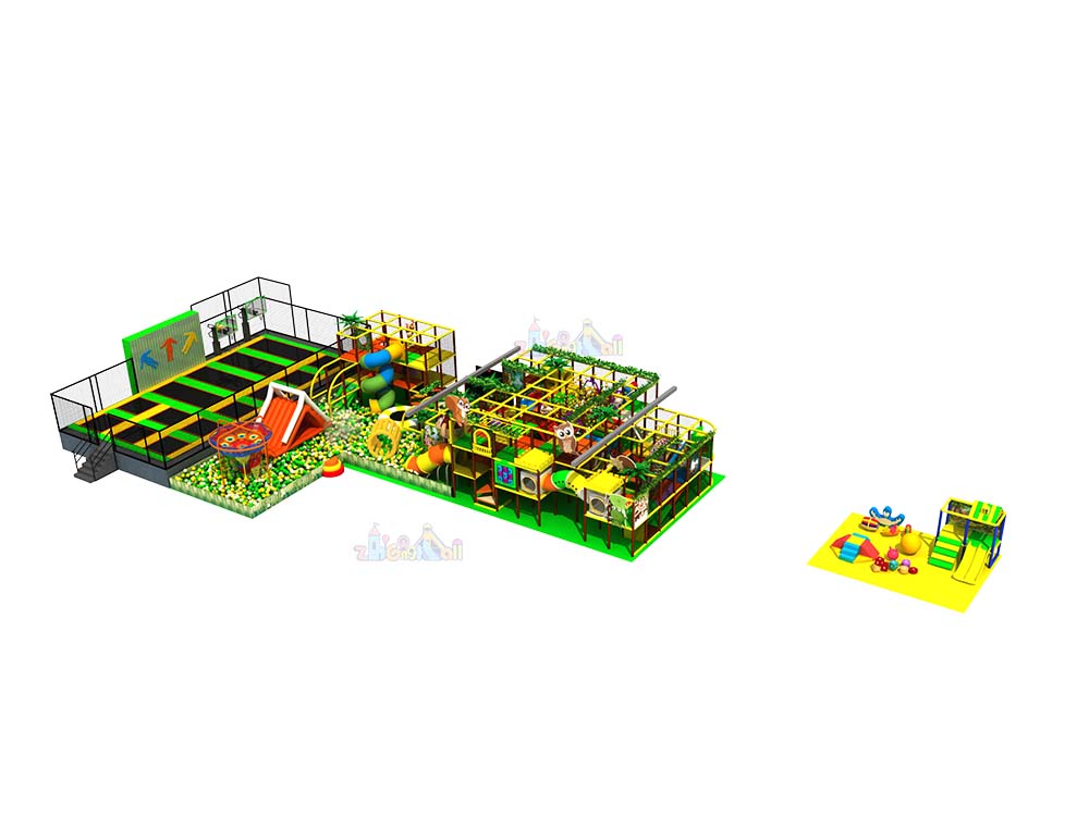 270㎡ Indoor Playground Adventure Zone: Ultimate Fun & Fitness Hub for Kids and Adults Alike