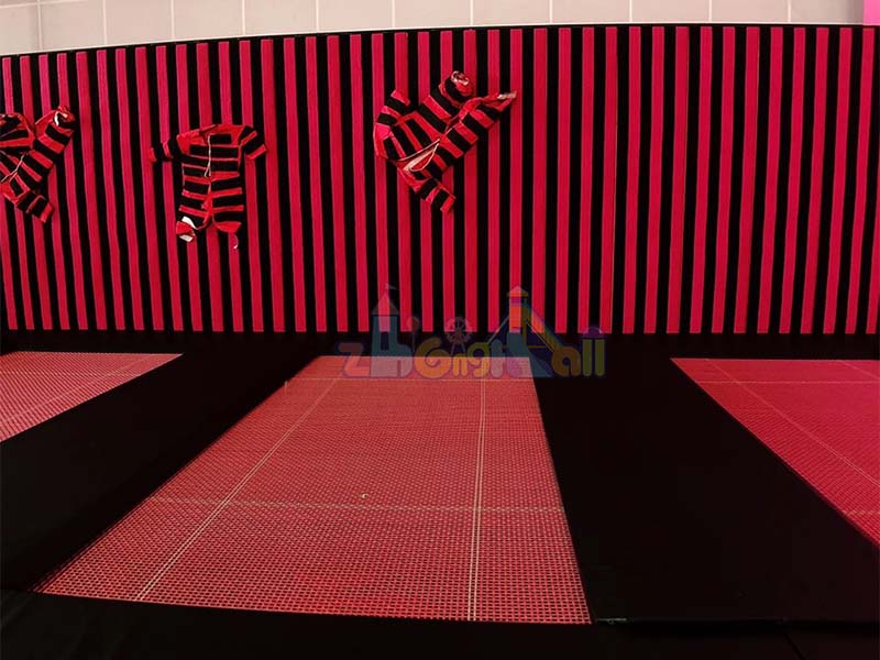 Indoor Playground Children Entertainment Space Trampoline