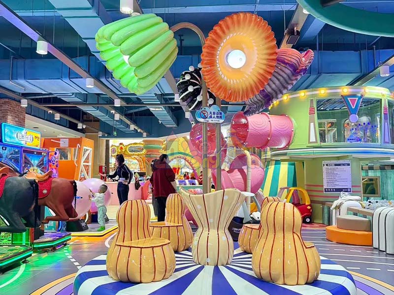 Colorful and Entertainment Experience Center Indoor Playground