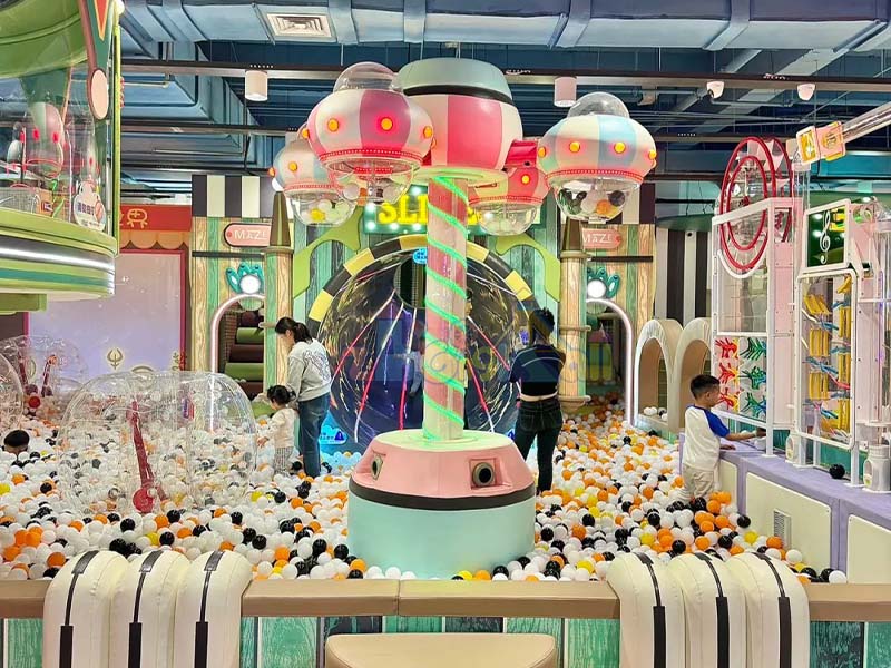 Colorful and Entertainment Experience Center Indoor Playground