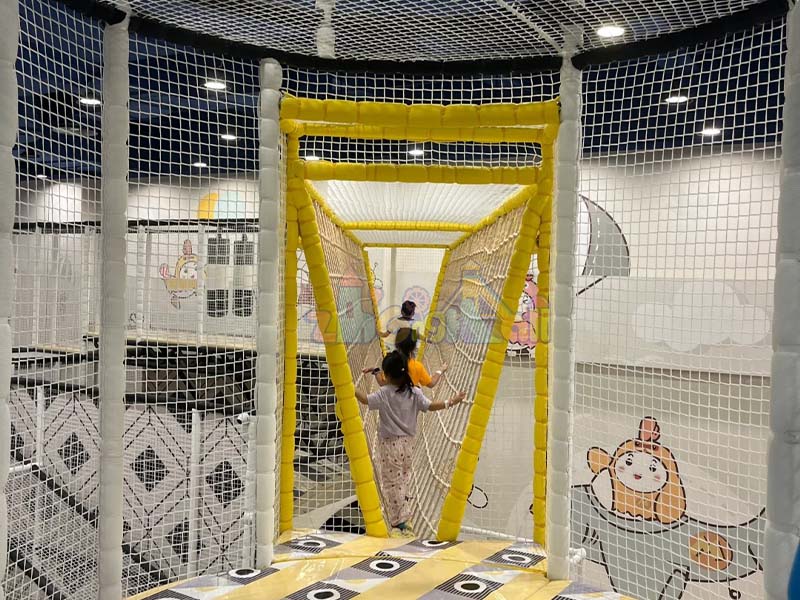 Colorful and Entertainment Experience Center Indoor Playground for Kids