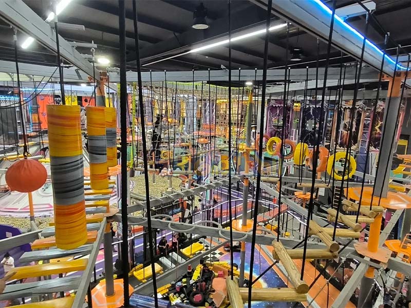 Indoor Playground Hot Sale Factory Cheap Prices Indoor Playground Equipment Children's Entertainment Space Trampoline Park