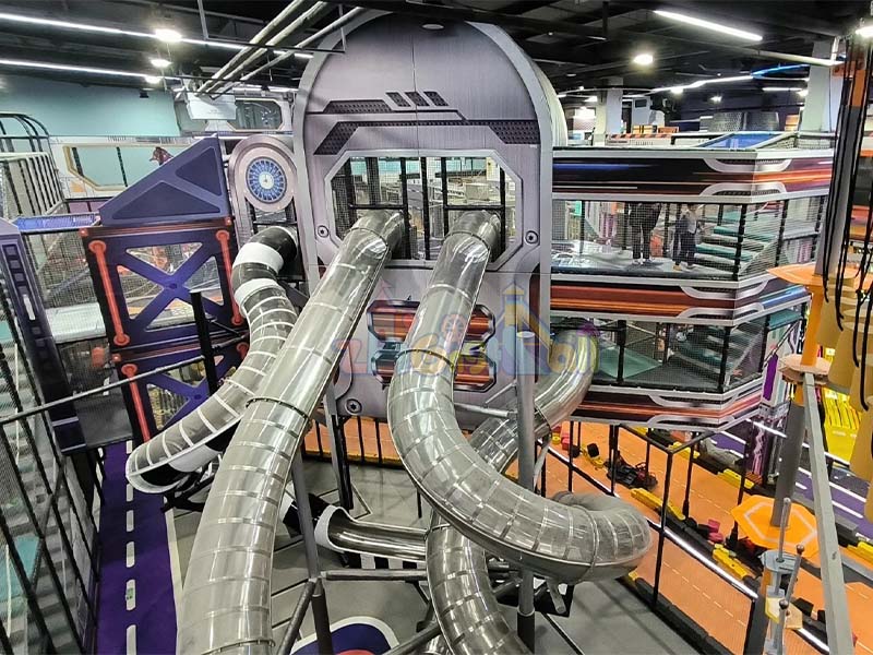 Indoor Playground Hot Sale Factory Cheap Prices Indoor Playground Equipment Children's Entertainment Space Trampoline Park