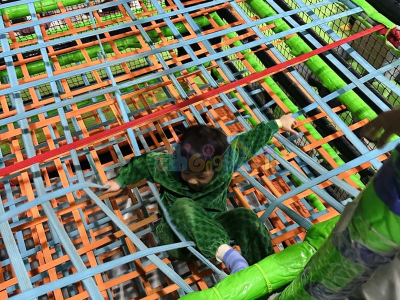 Vibrant Vortex Indoor Playground Without Slide for Kids