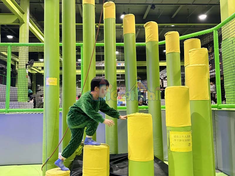 Vibrant Vortex Indoor Playground Without Slide for Kids