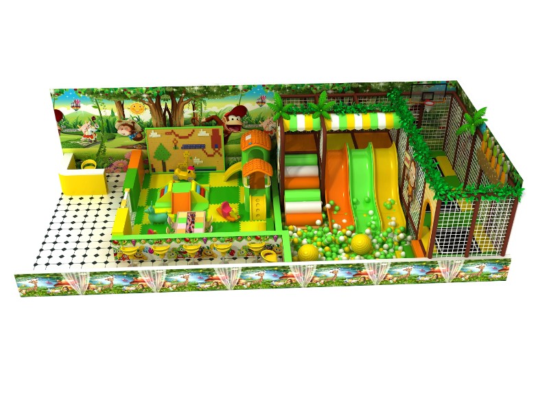 Commercial Indoor Playground Equipment Package