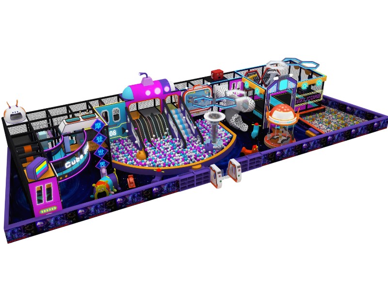 Indoor Commercial Play System Kit