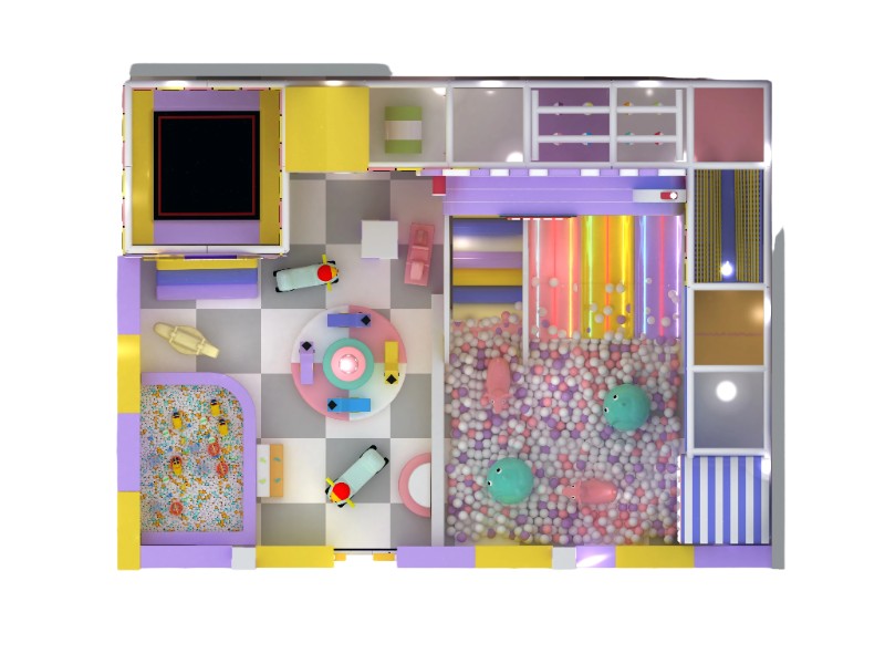 Modular Indoor Play Structure