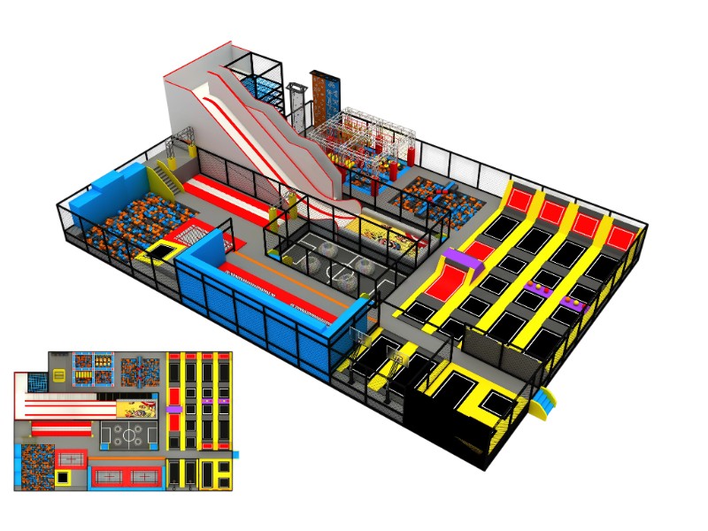 Indoor Jump System with Custom Sizing