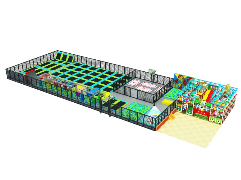 Trampoline Park Visual Showcase