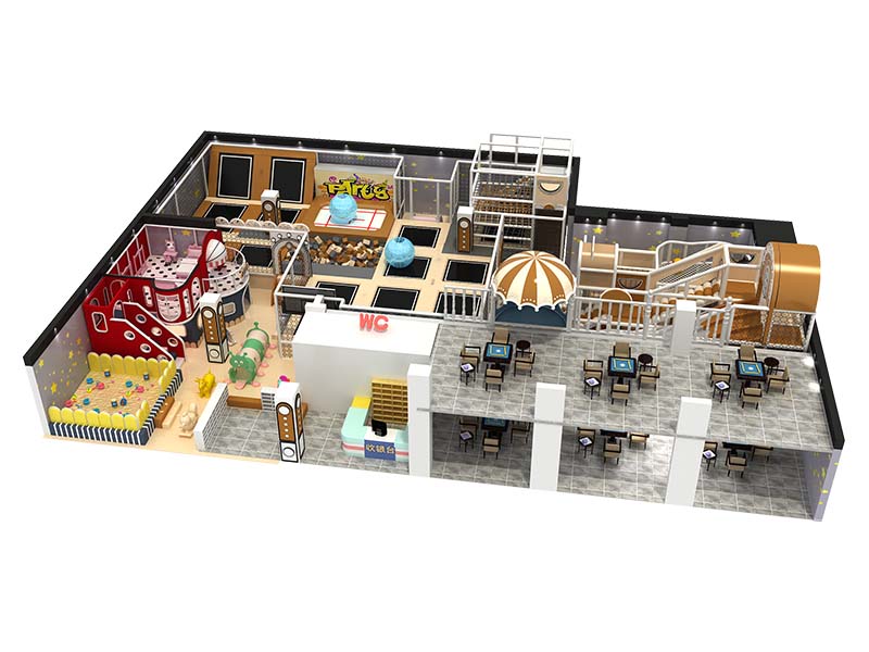 Indoor Trampoline Park: Design & Manufacturing