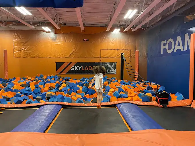 Foam Pit Trampoline