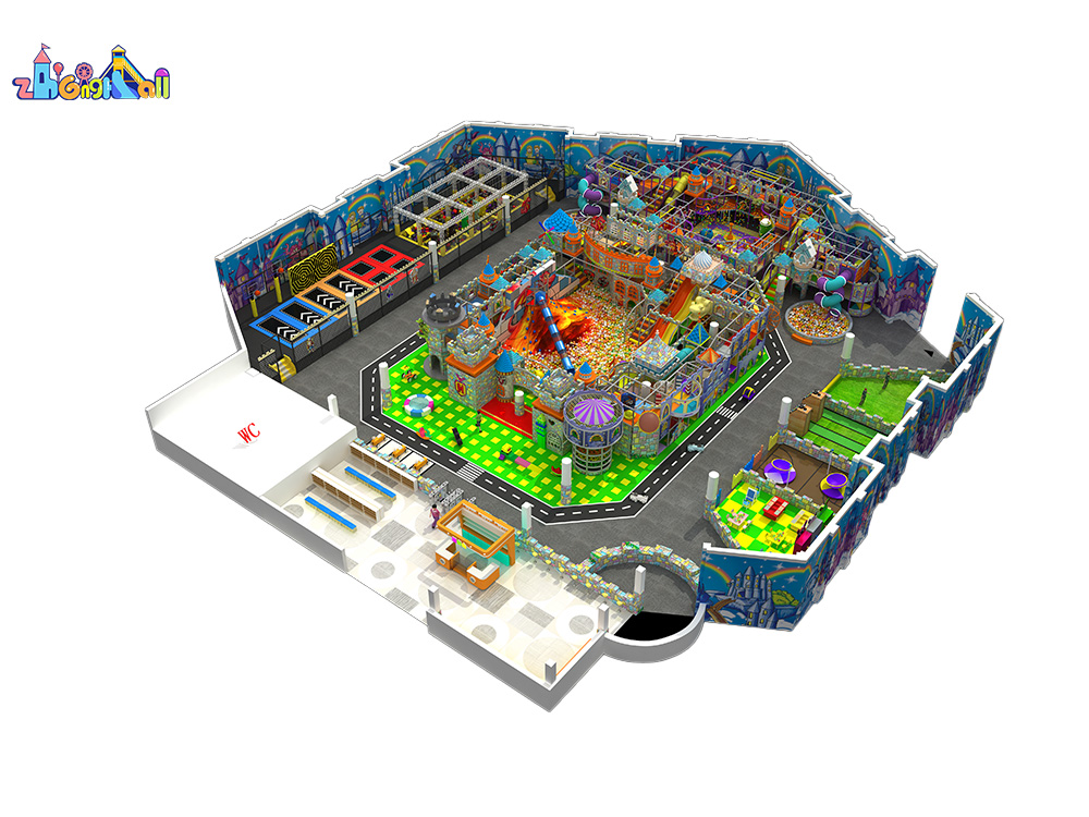Step into a Magical World with Our Trampoline Park Equipment