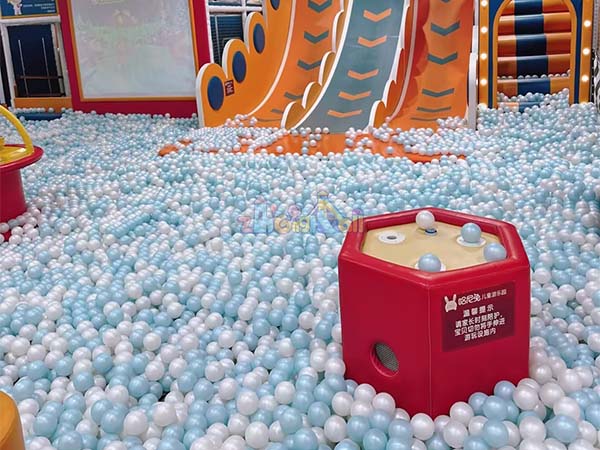 blowing ball machine