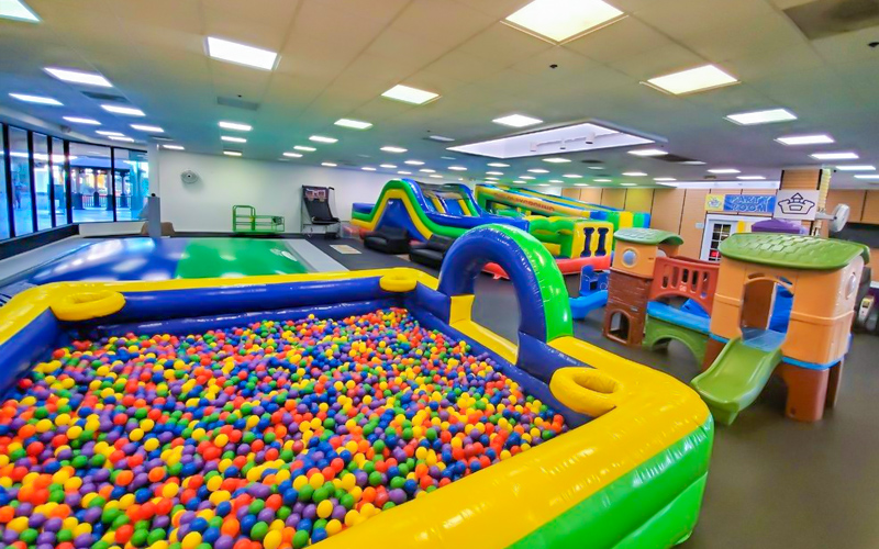 Kids indoor playground equipment in Chile project