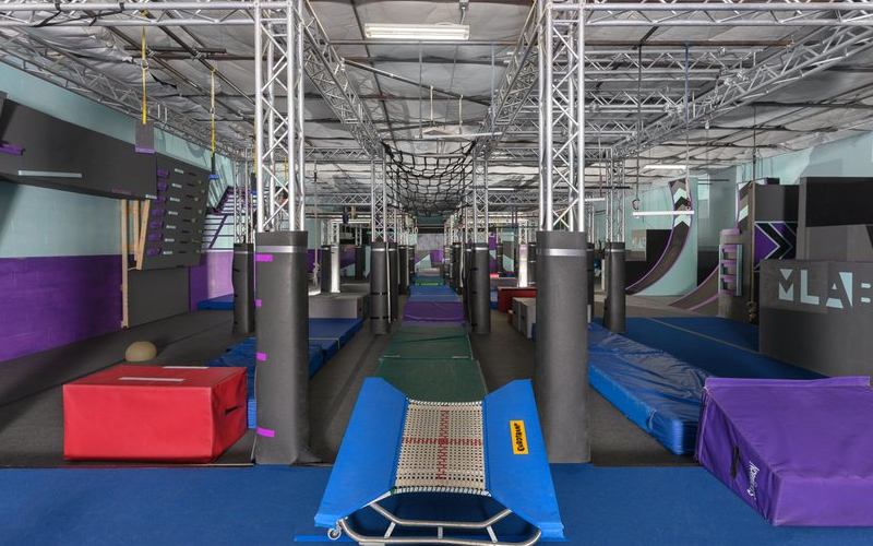 Indoor play area equipment project in Canada