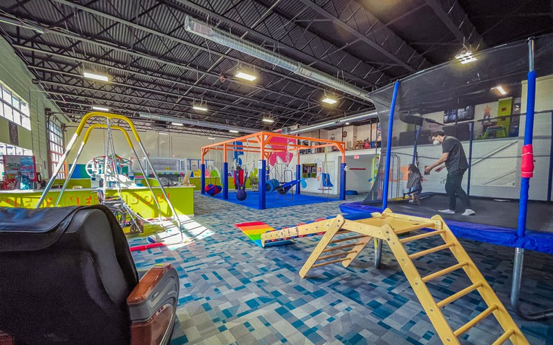 Indoor play structure project in Spain