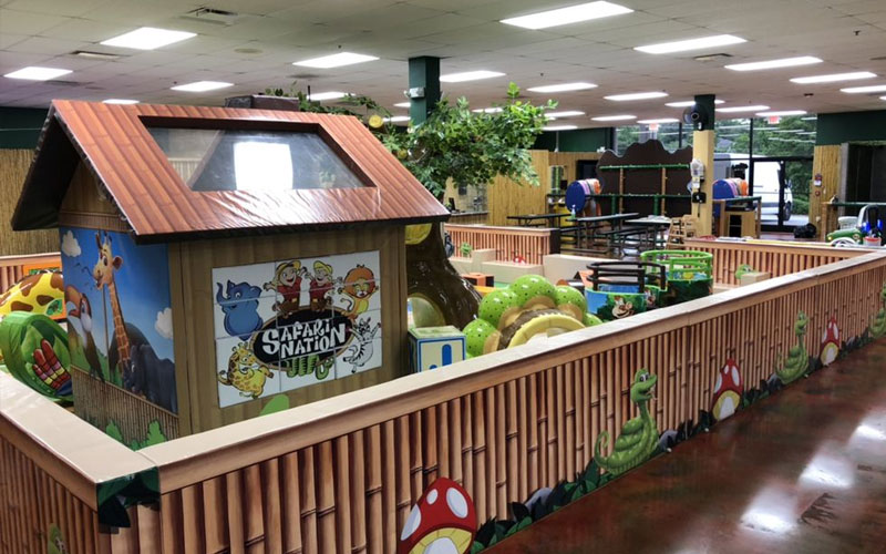 Indoor play structures for kids project in Chile