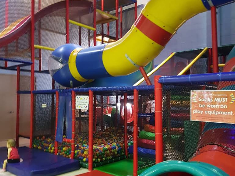 Indoor play equipment for toddlers in the USA