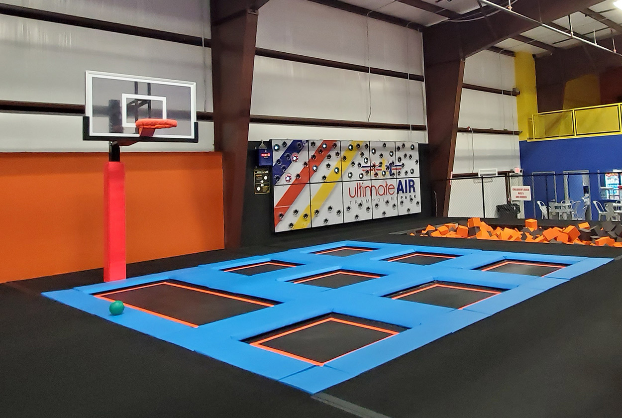 Designing a Trampoline Park with Basketball Court: The Ultimate Slam Dunk Experience