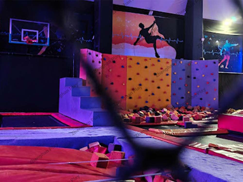 Climbing Wall Over Foam Pit: The Perfect Combo for Safety and Thrill