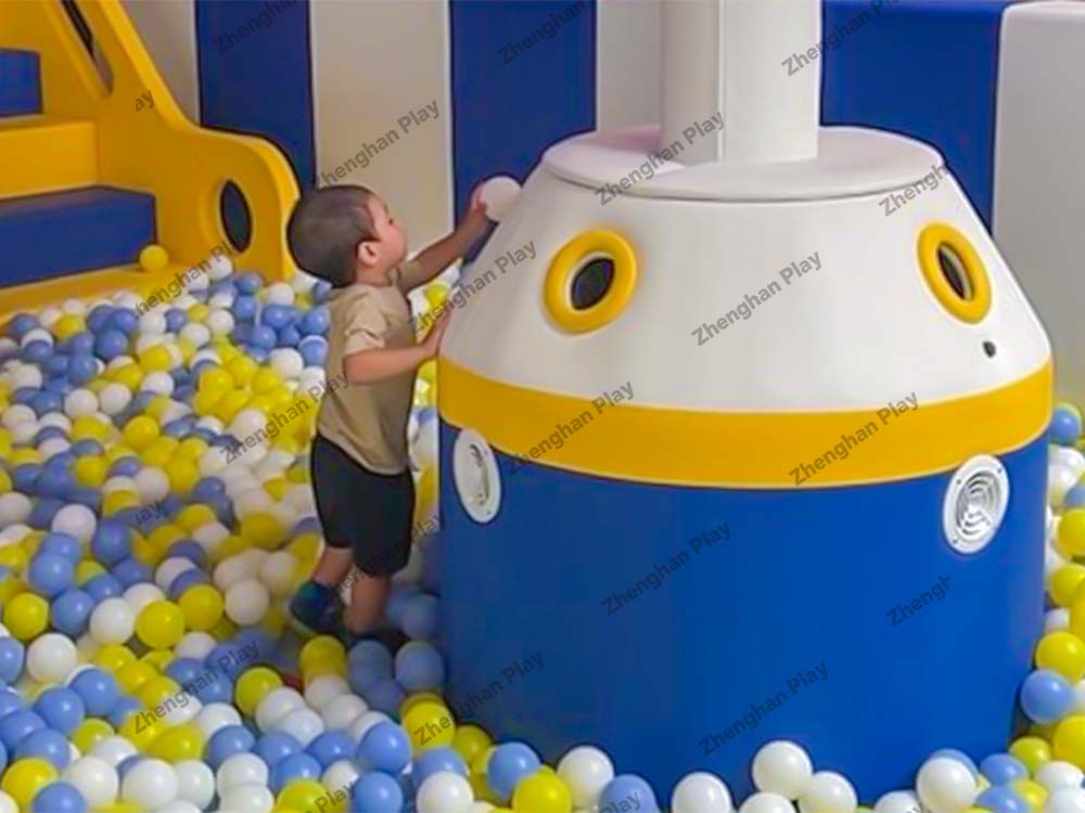 Kids indoor playground equipment in Chile project