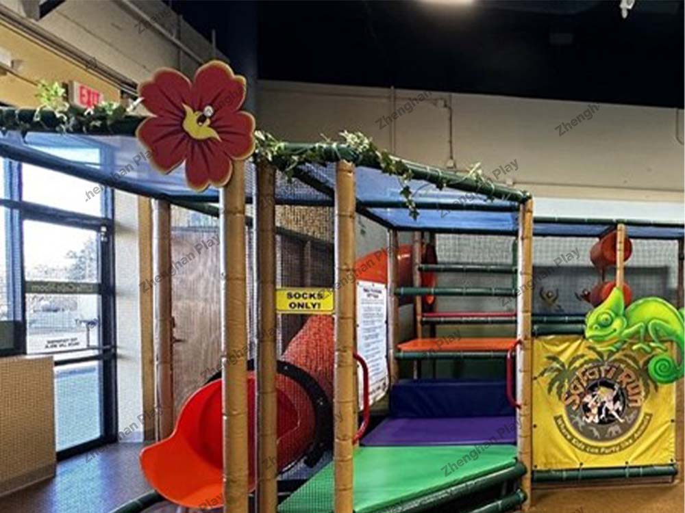 Indoor playset for commercial playground in Canada