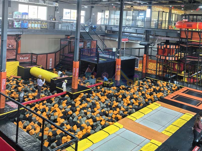 Good Quality Indoor Playground and Trampoline Park Equipment for Entertainment