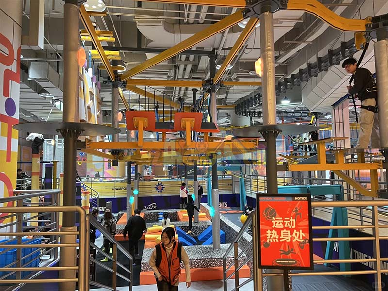 Energetic Play and Entertainment Experience Center Indoor Playground