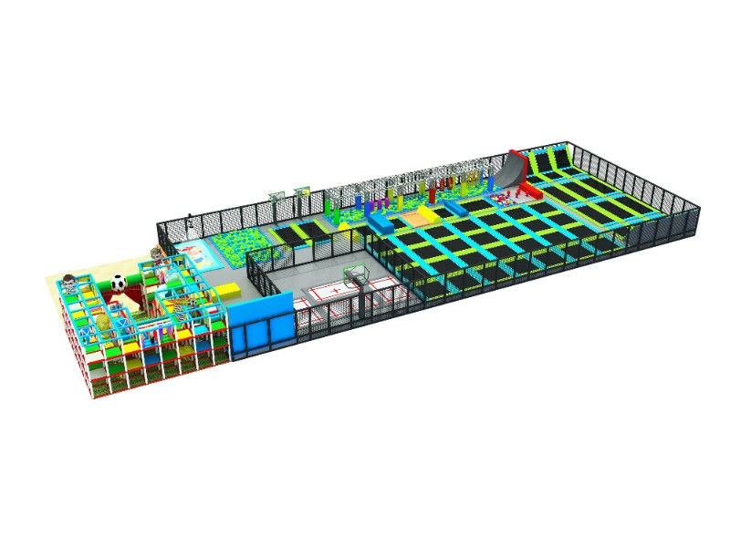Trampoline Park Visual Showcase