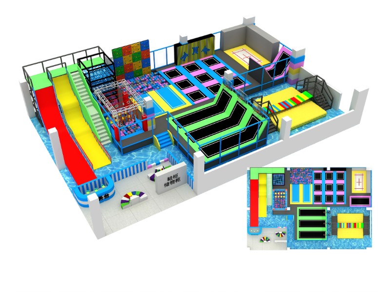 Full Range of Trampoline Park Products
